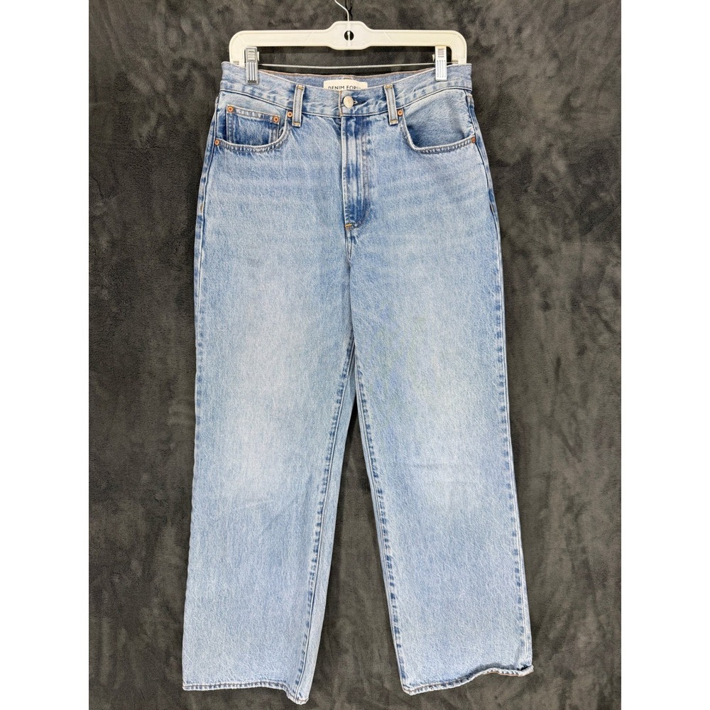 High Rise Light Blue Jeans